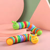 Articulated Fidget Slug Toy - Sensory Stress Relief for Kids and Adults