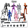 Poseable 3D Printed Robot Action Figure – Multi-Jointed Model for Creative Play