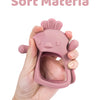 Chick-Shaped Silicone Teether Gloves for Babies