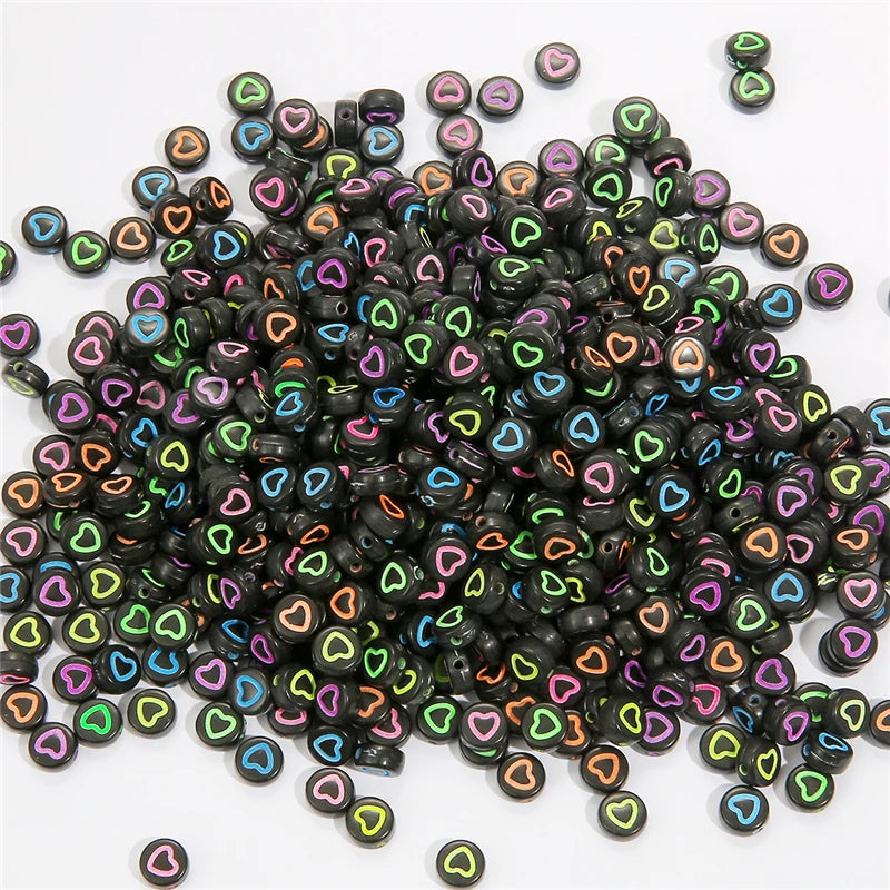 Acrylic Alphabet Letter Beads Kit for Jewelry Making