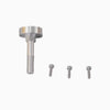Replacement parts kit for a PA-18 J3 aircraft, including a metal fitting and several screws.