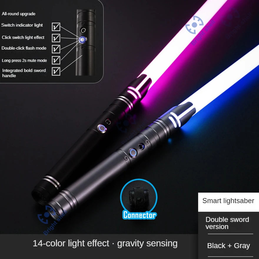 RGB Color-Changing Lightsaber with Sound Effects