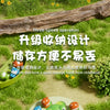 Musical Frog Catching Game with Turntable and Nets