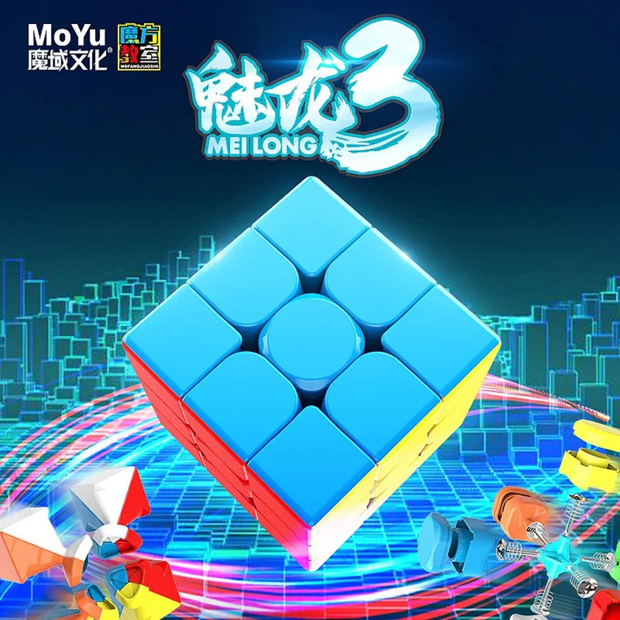 MoYu MeiLong 3x3 Stickerless Speed Cube