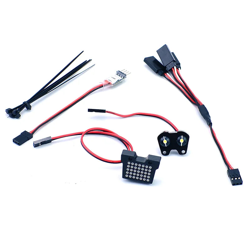 LED Headlight & Taillight Kit for 1/18 RC Buggy