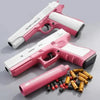 Soft Bullet Toy Pistol with Ejecting Shells