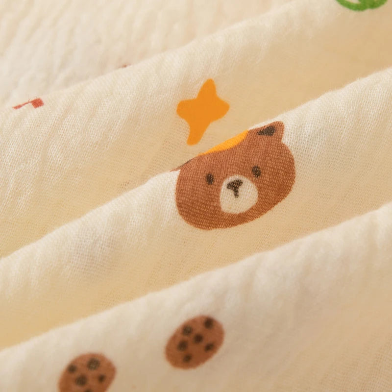 Gauze Baby Swaddle Blanket – Soft, Breathable, and Gentle on Newborn Skin