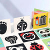 High-Contrast Baby Flash Cards for Visual Development
