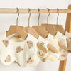 Unisex Newborn Baby Bibs Set with Burp Cloths