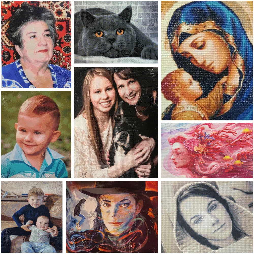 Cat Lover Diamond Painting Kit — DIY Full Drill Craft for Home Wall Decor