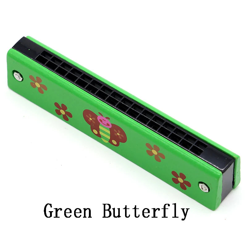 Wooden Harmonica for Kids - Early Music Learning Toy