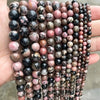 Genuine Tiger Eye Stone Beads for Jewelry Making – Round 8mm, 15" Strand