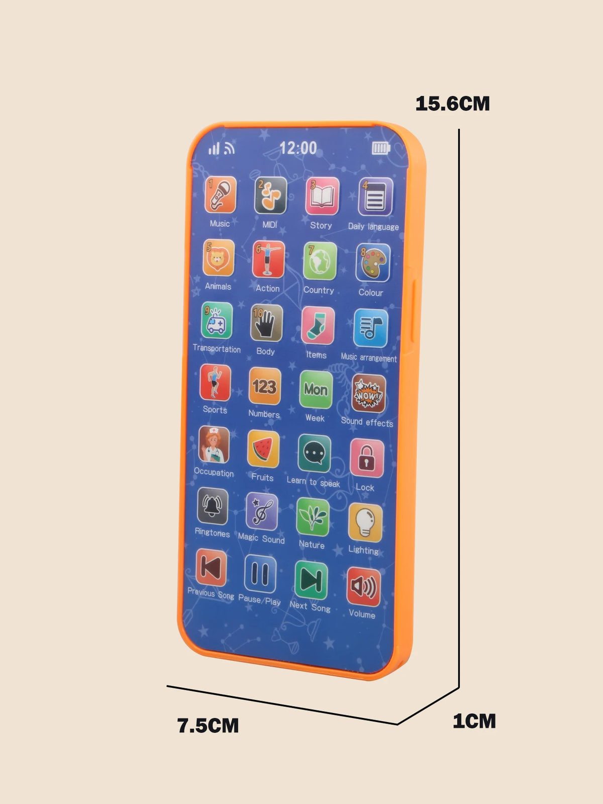 Educational Toy Smartphone for Toddlers