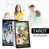 A box of the Dreams Tarot Deck complete 78-card set for divination and party play featuring a Knight of Coins card.