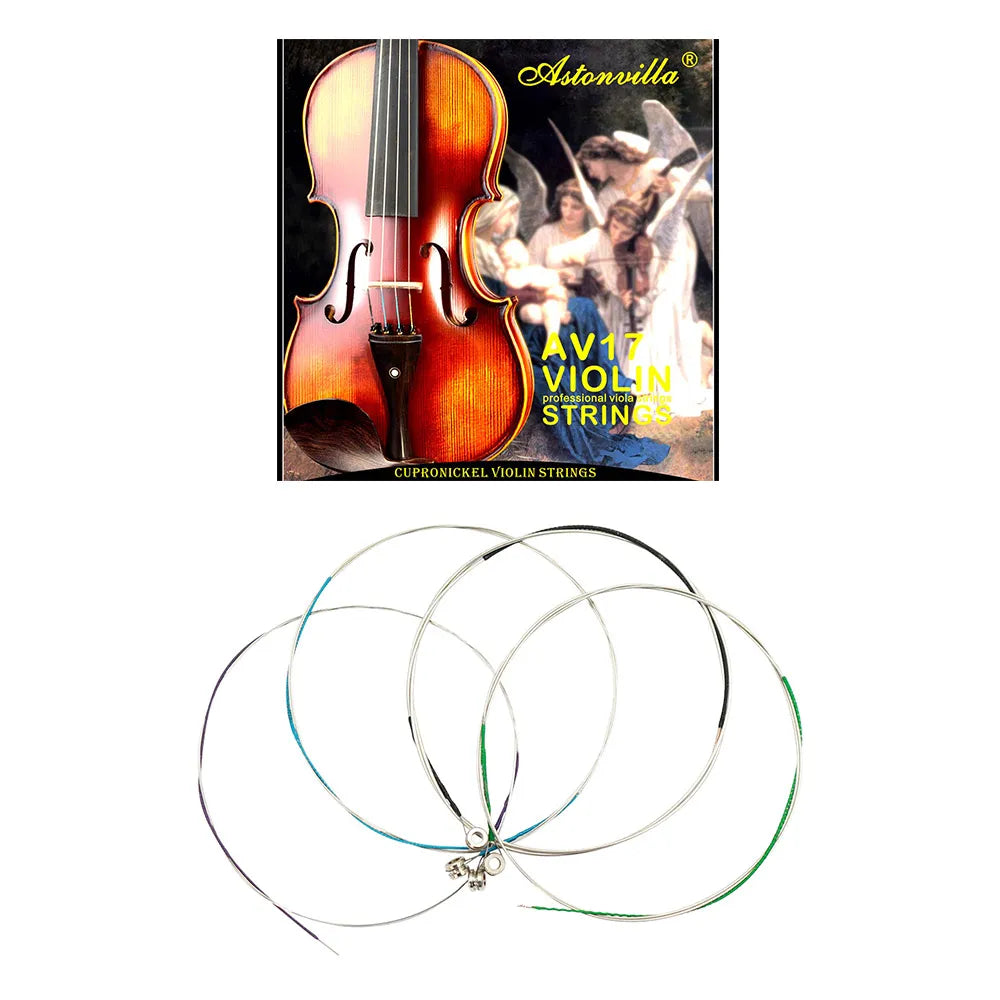 Professional Nickel-Silver Wound Violin String Set