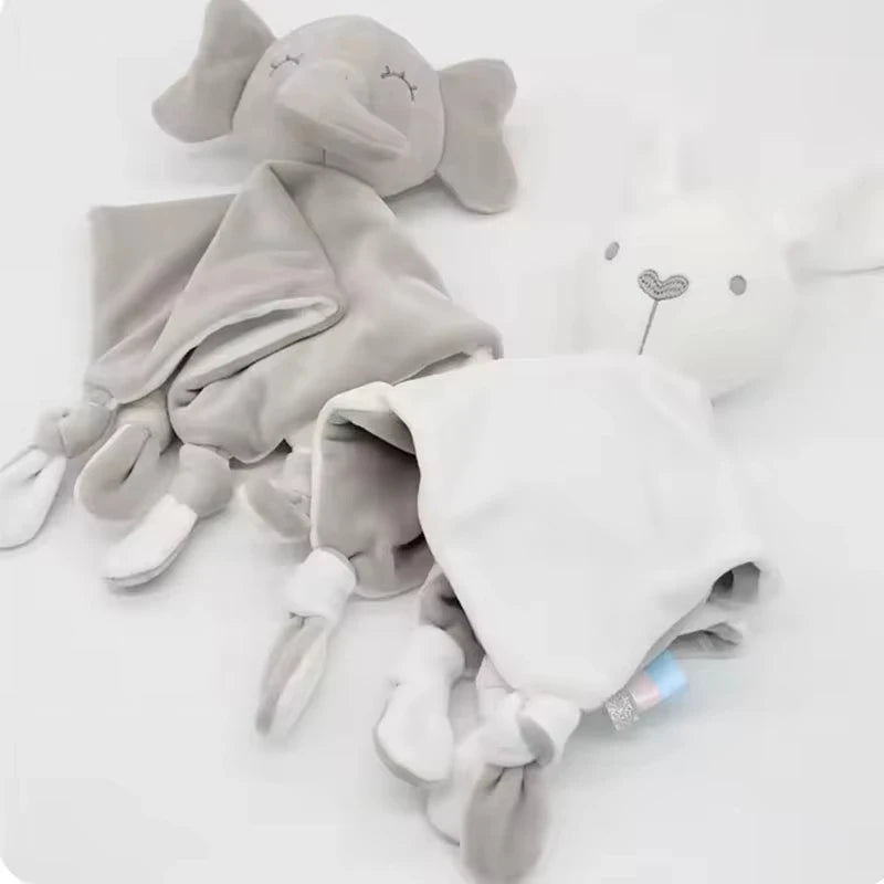Cuddly Elephant Baby Comforter with Teether & Rattle