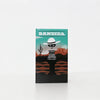 A box for the Bandida card game featuring a silhouette of a masked figure and desert landscape.