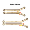 Brass High-Clearance Chassis Link Set for 1/24 RC Crawler Axial SCX24 Deadbolt B17