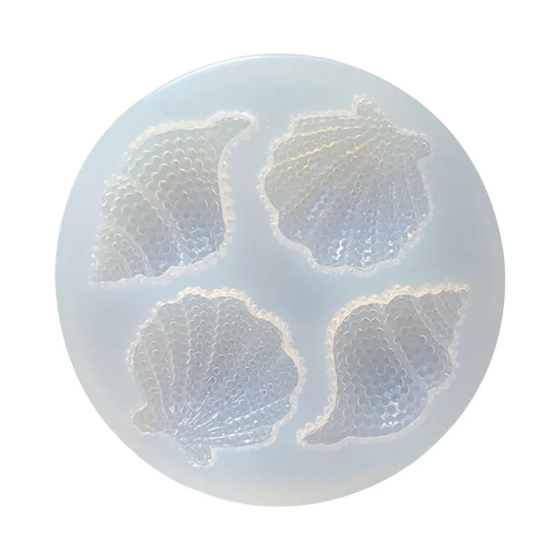 3D Shell & Starfish Fondant Mold Set