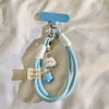 Colorful Cloud and Star Phone Wrist Strap