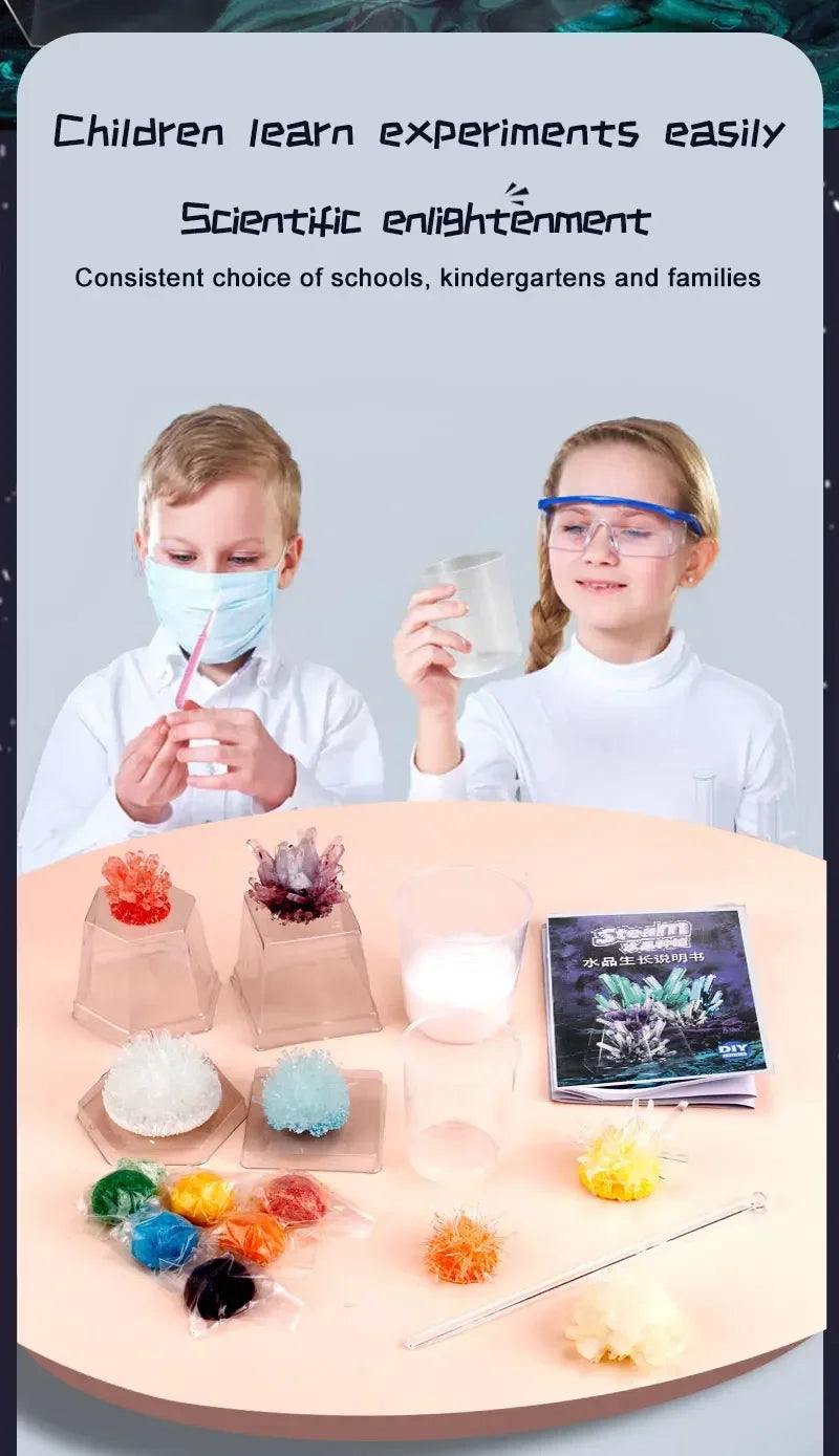Crystal Growing Science Kit for STEM Learning