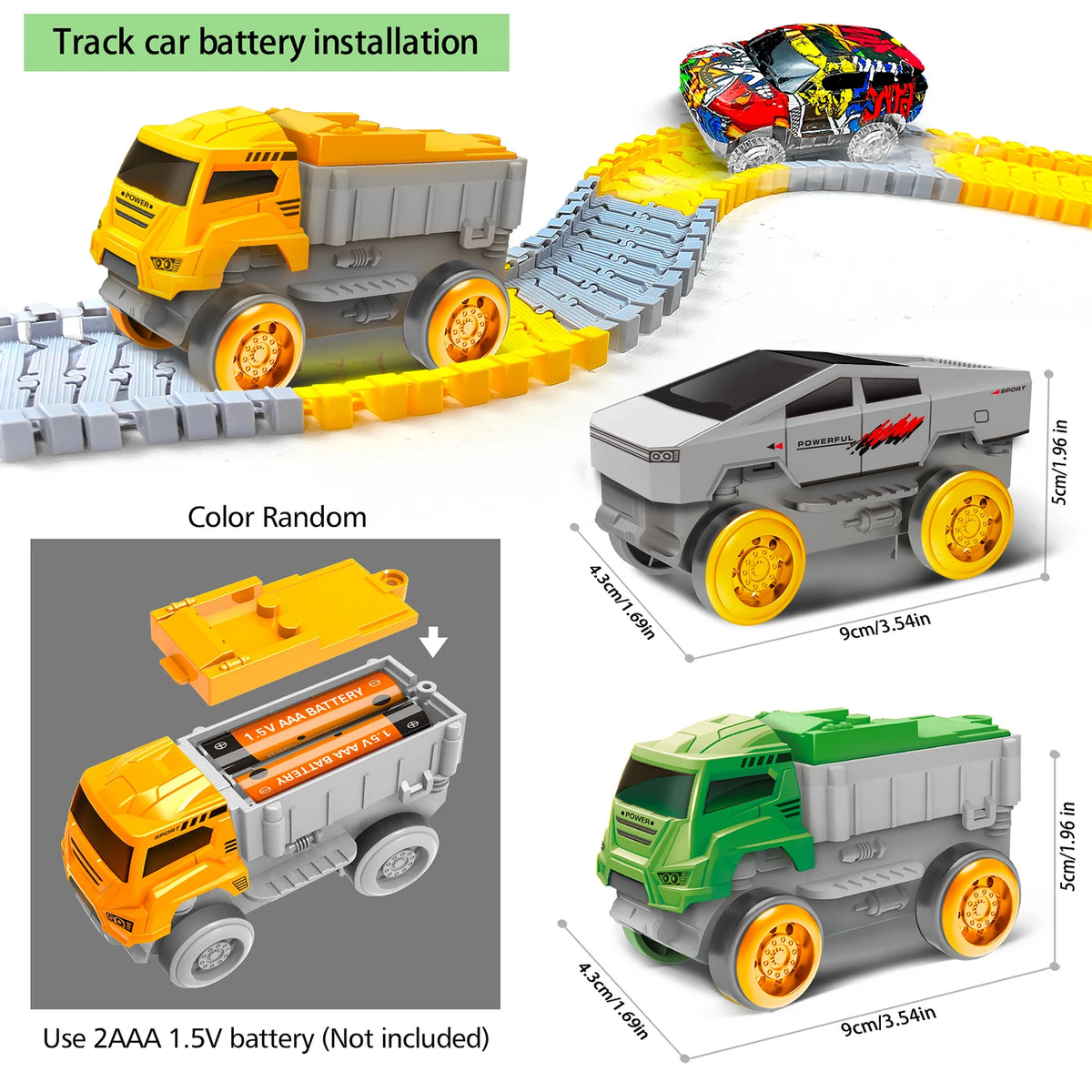 Magic Climbing Track Car Set for Kids