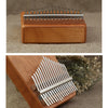 17-Key Mahogany Kalimba Thumb Piano