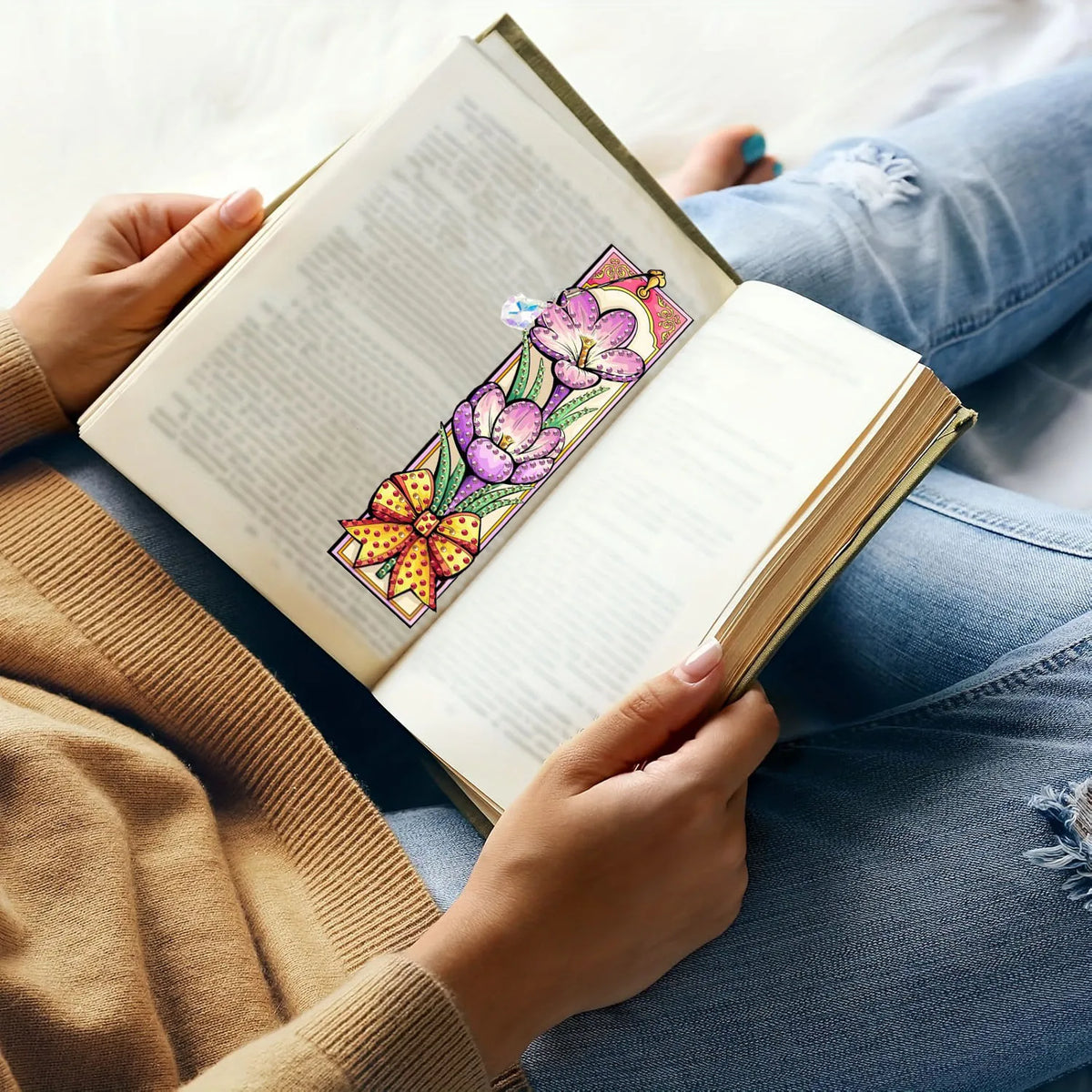 DIY Diamond Art Bookmark Craft Kit