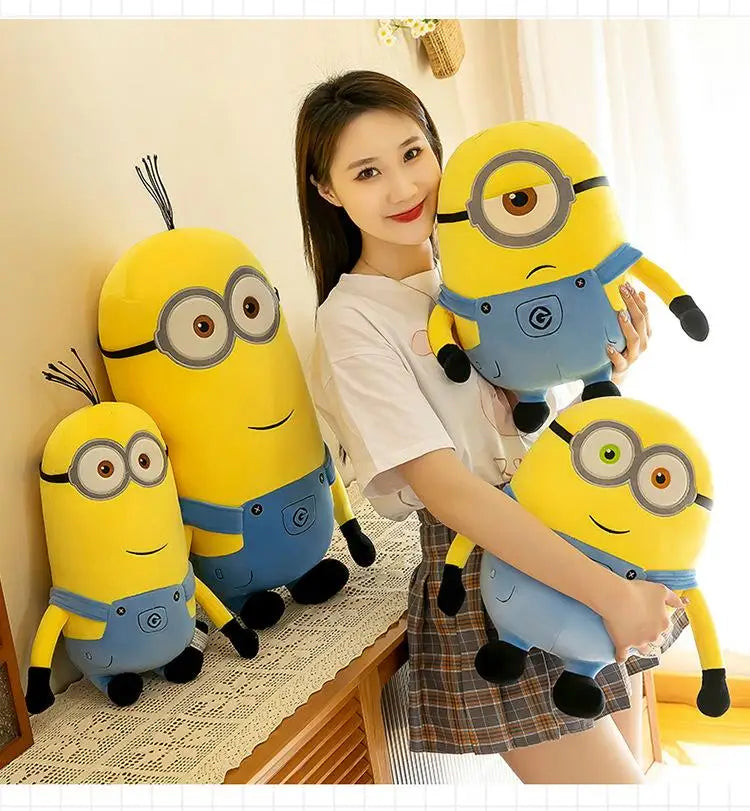 Minions Bob and Stuart Plush Dolls – Soft Movie Collectible Toys