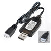 USB Rechargeable 7.4V Li-ion Battery Charger Cable