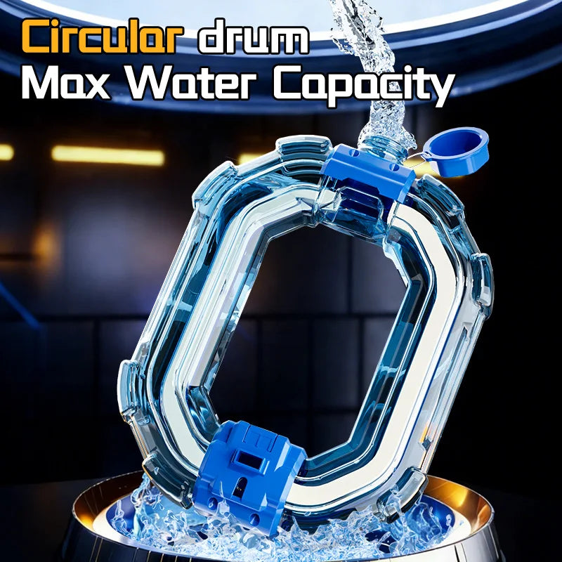 Electric Water Gun Blaster with LED Lights and Sound Effects