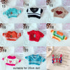 Fashionable Sweater and Vest Set for 20cm Plush Dolls
