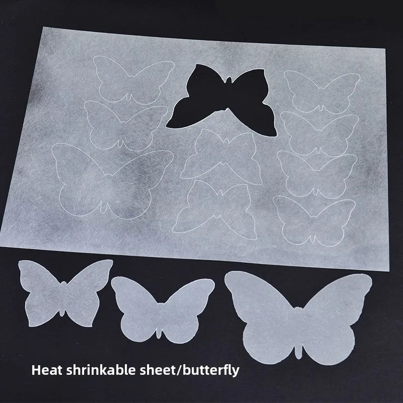 Shrink Film Sheets for DIY Crafts and Personalized Accessories
