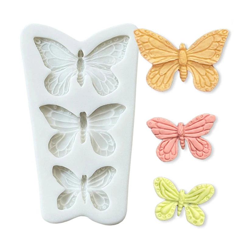 Butterfly Silicone Cake Mould for Fondant & Chocolate Decorating