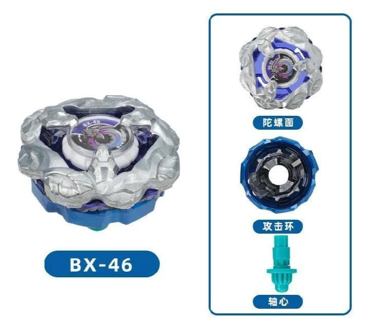 Gyro X Series Metal Battle Spinning Top with Launcher