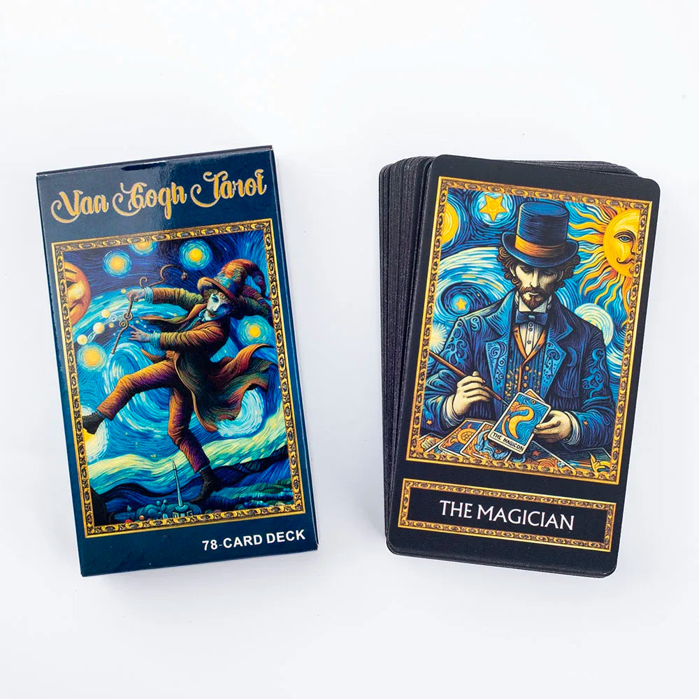 Van Gogh Tarot Card Deck – 78 Illustrated Cards for Divination & Reflection