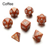 7-Piece Polyhedral Dice Set for Tabletop RPGs and Board Games