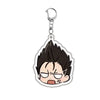 Acrylic keychain set featuring characters Isagi, Bachira, and Kunigami from Blue Lock