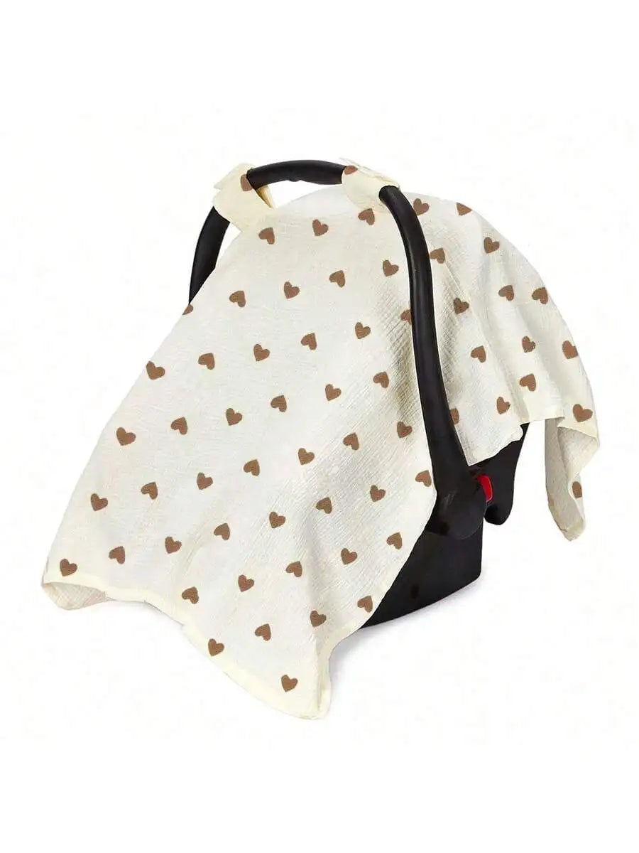 Baby Stroller Sunshade and Dust Cover - Soft Breathable Canopy