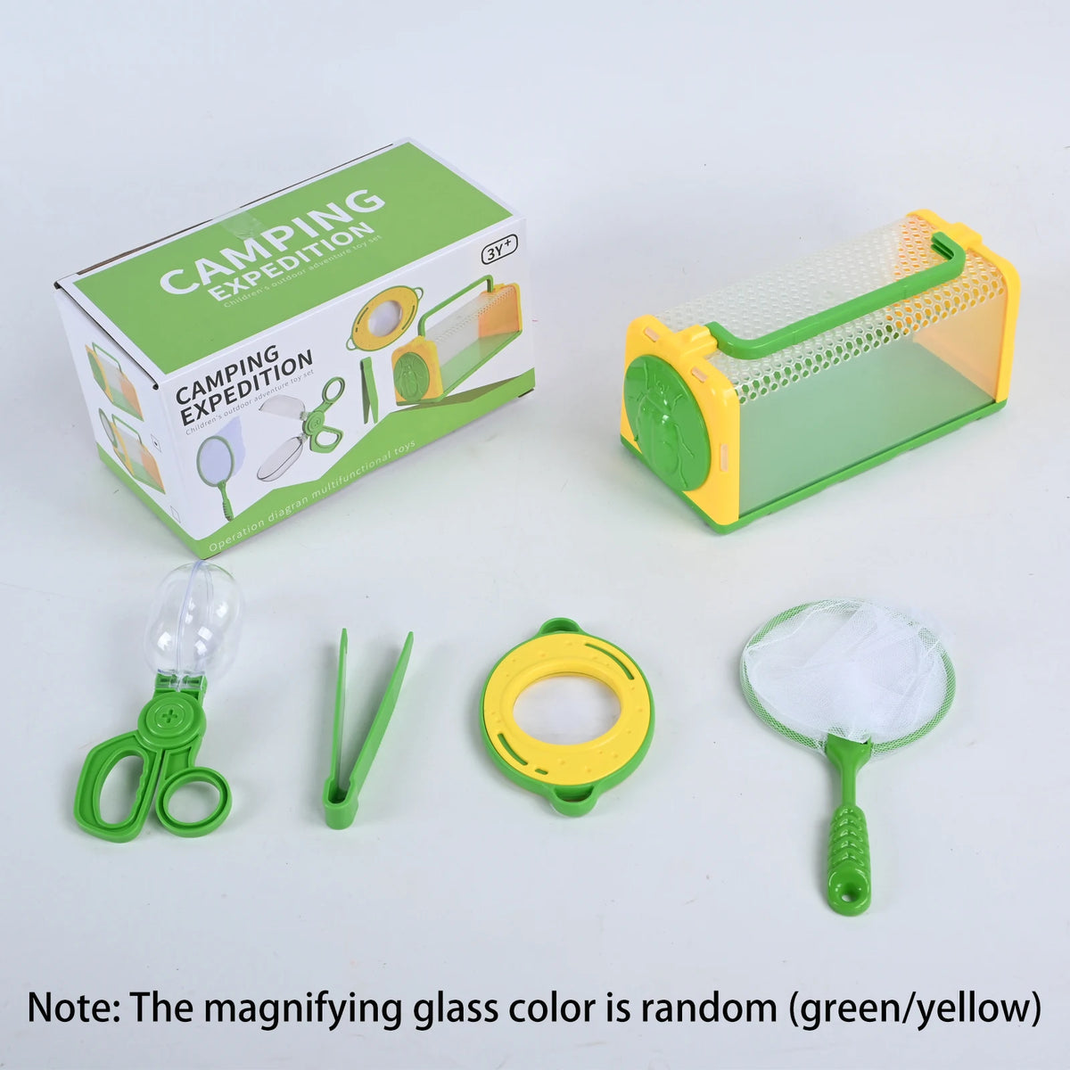 Kids' Insect Exploration Kit with Observation Box and Magnifier