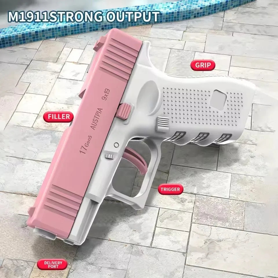 High-Pressure Non-Electric Water Pistol for Summer Outdoor Fun