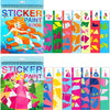 Animal Sticker by Number Book for Kids – 7 Pictures