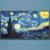 Van Gogh Starry Night Diamond Painting Kit – Full Drill DIY Set for Adults