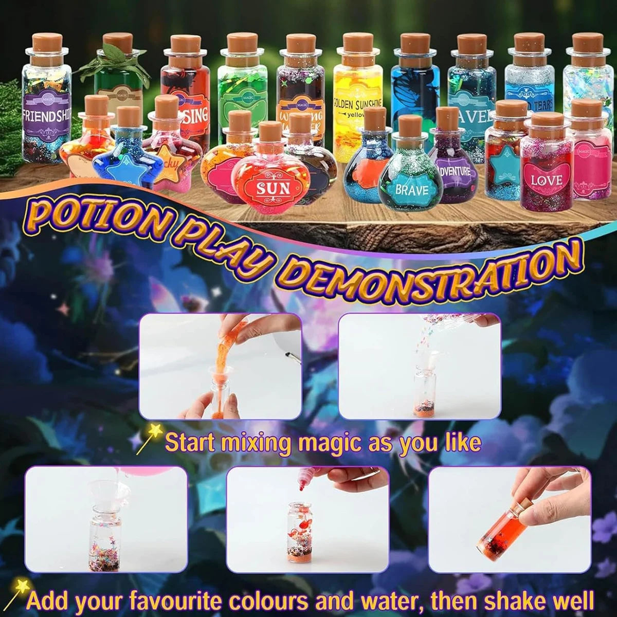 DIY Magic Potion Making Kit for Kids