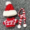 Christmas Doll Sweater and Pants Set