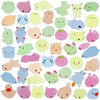 Kawaii Animal Squishy Toys – Glow in the Dark Stress Relievers (Party Pack)