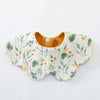 6-Layer Cotton Baby Bib with Reversible Design