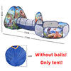 Foldable Spaceship Tunnel Playhouse for Toddlers with Carry Bag