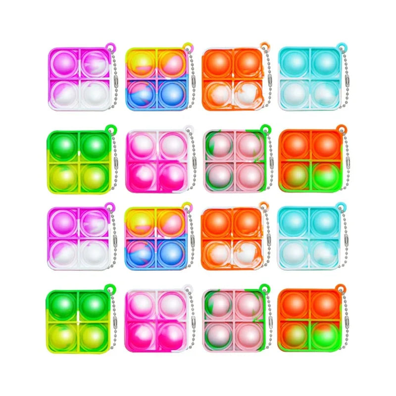 Mini Pop Keychain Fidget Sensory Toys