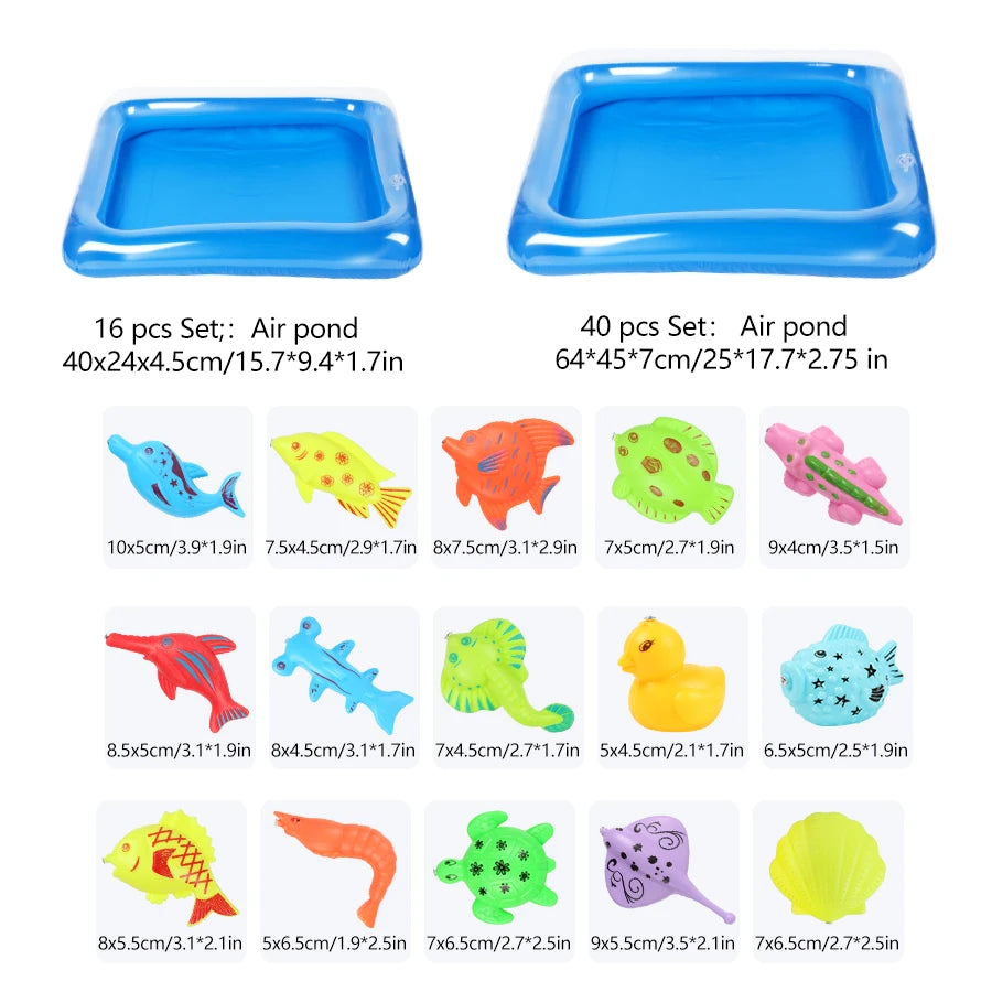Magnetic Fishing Set for Pool and Outdoor Play